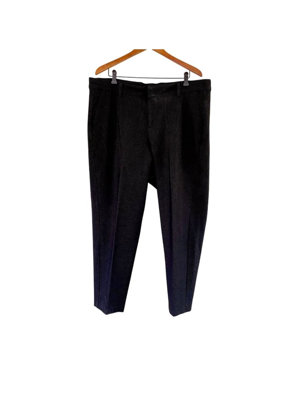 Liverpool Women's Knit Black and White Trousers, Size 18W